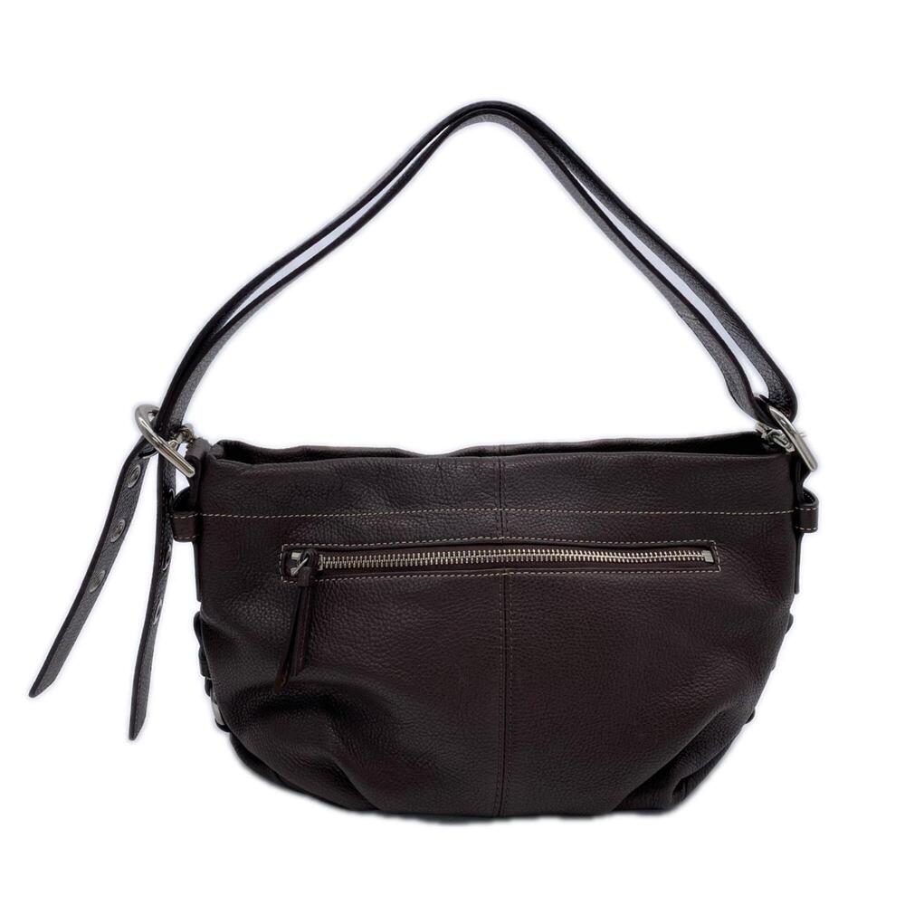 COACH East West Duffle F15065 Handbag, Brown Leather, Women's
